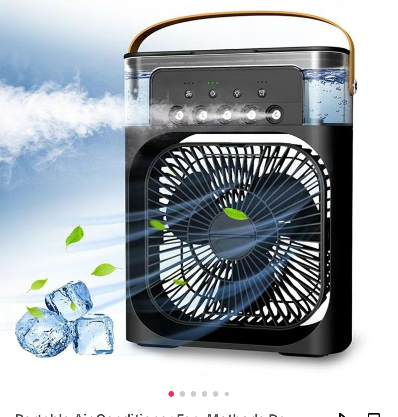 FrostFlow Portable Air Cooler